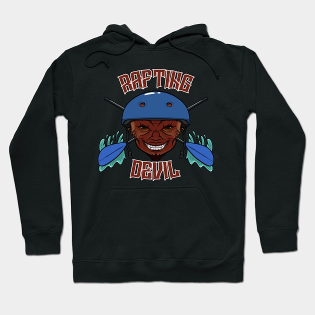 Rafting Devil Hoodie by RampArt